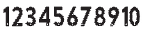 Standard Badges | Pendle Sportswear Standard Badges